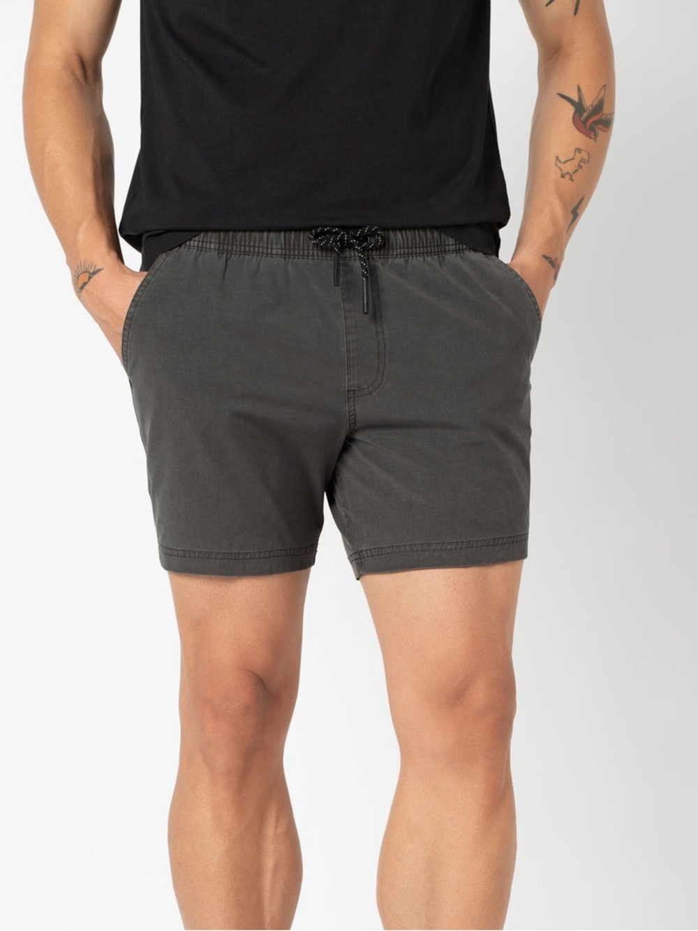 Bearbottom Volley Short - L 5.5 - Gray Large